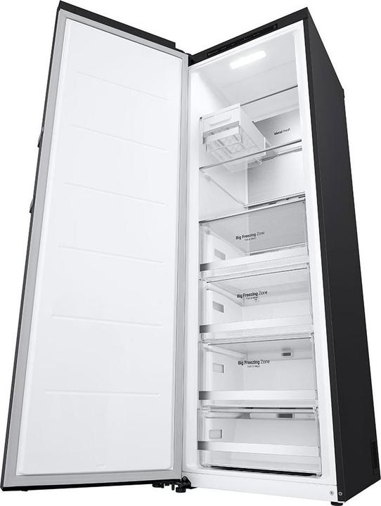 Produktbild LG FRITSTÅENDE FRYS, 186 CM, SORT (Freistehend, 324 l)