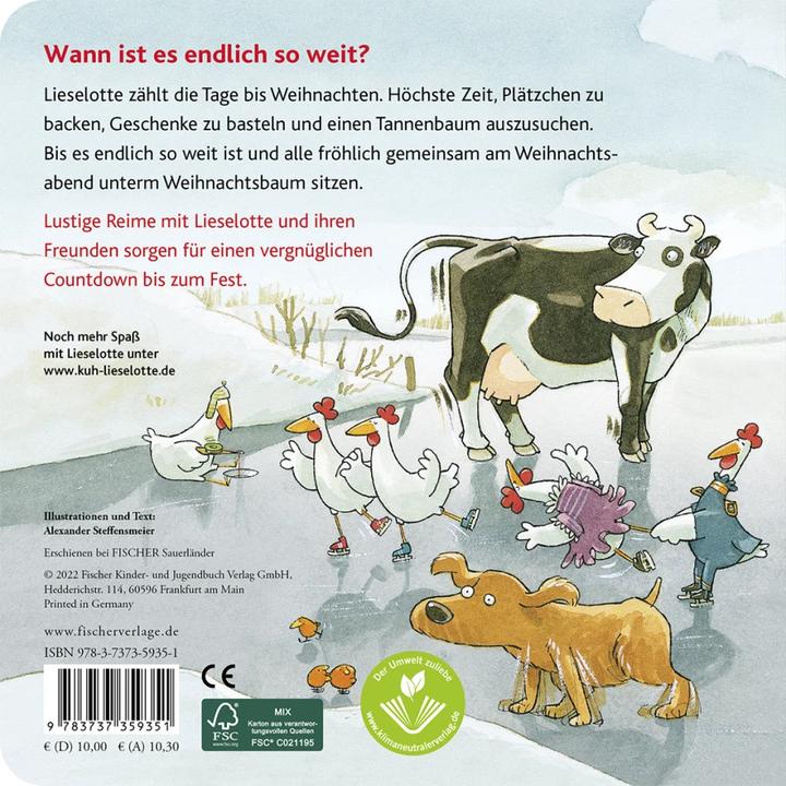 Immagine prodotto Lieselotte feiert Weihnachten (Tedesco)