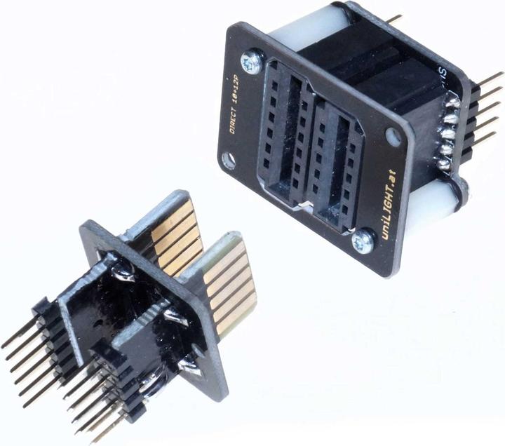 Produktbild Unilight direktsteckverbindung header mit 9 primä 4 sekundären polen, 2pcs, uni kontaktle