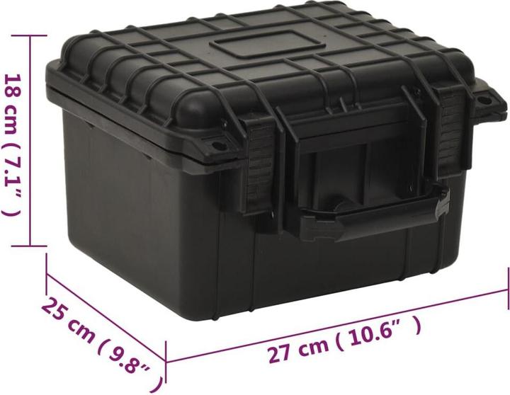 Actual product image vidaXL Flugkoffer