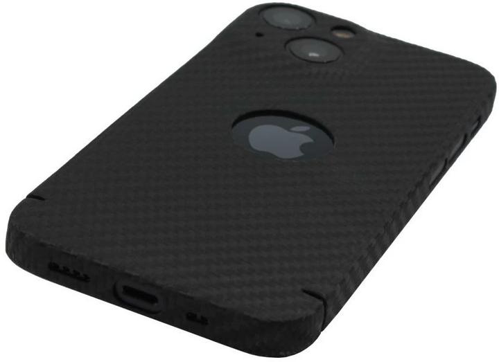 Actual product image Nevox Back Cover Carbon Series Logo iPhone 14 Black (Apple iPhone 14)
