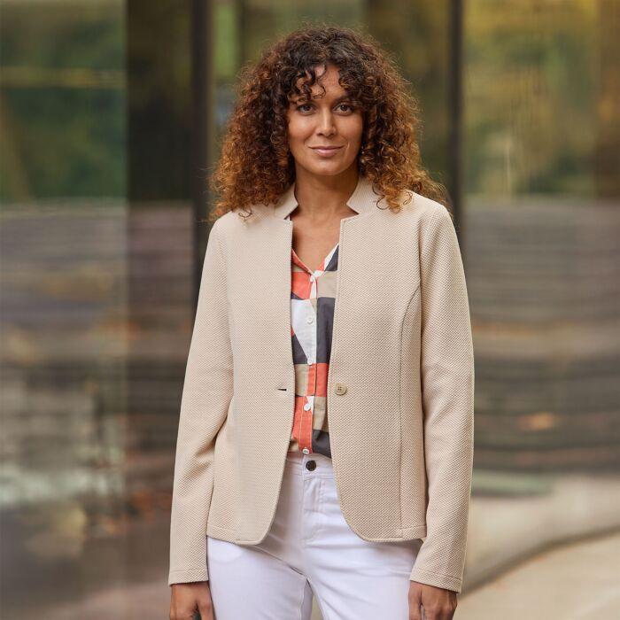Immagine prodotto Artime Eleganter Blazer mit Jaquardmuster (42)