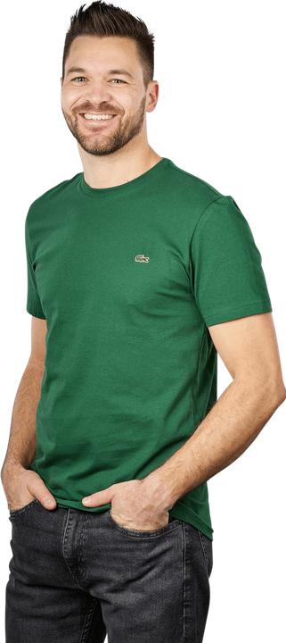 Actual product image Lacoste Short Sleeve T-Shirt Crew Neck Green (4XL)