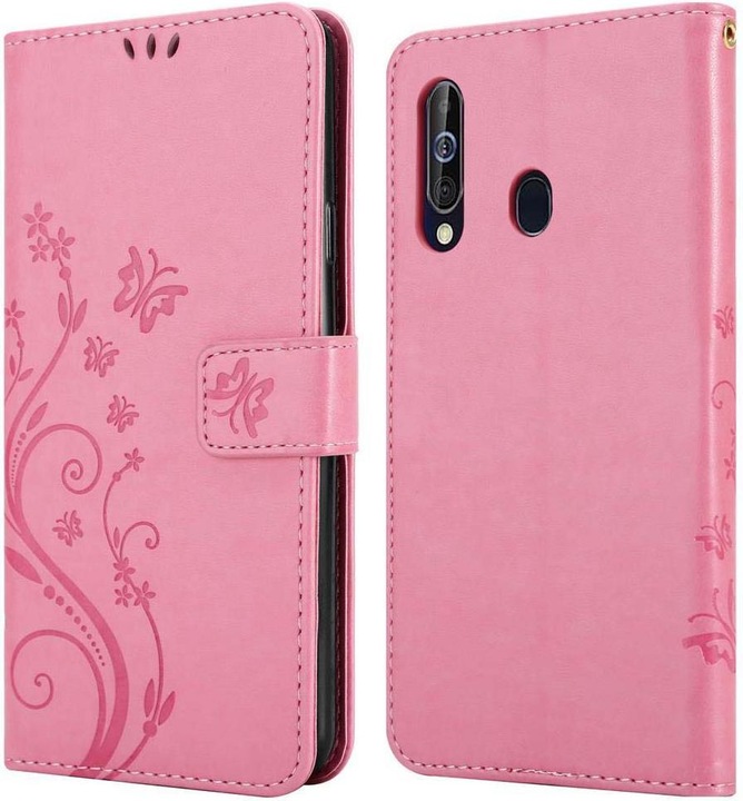 Actual product image Cadorabo Flower Book Cover (Samsung Galaxy M40, Samsung Galaxy A60)