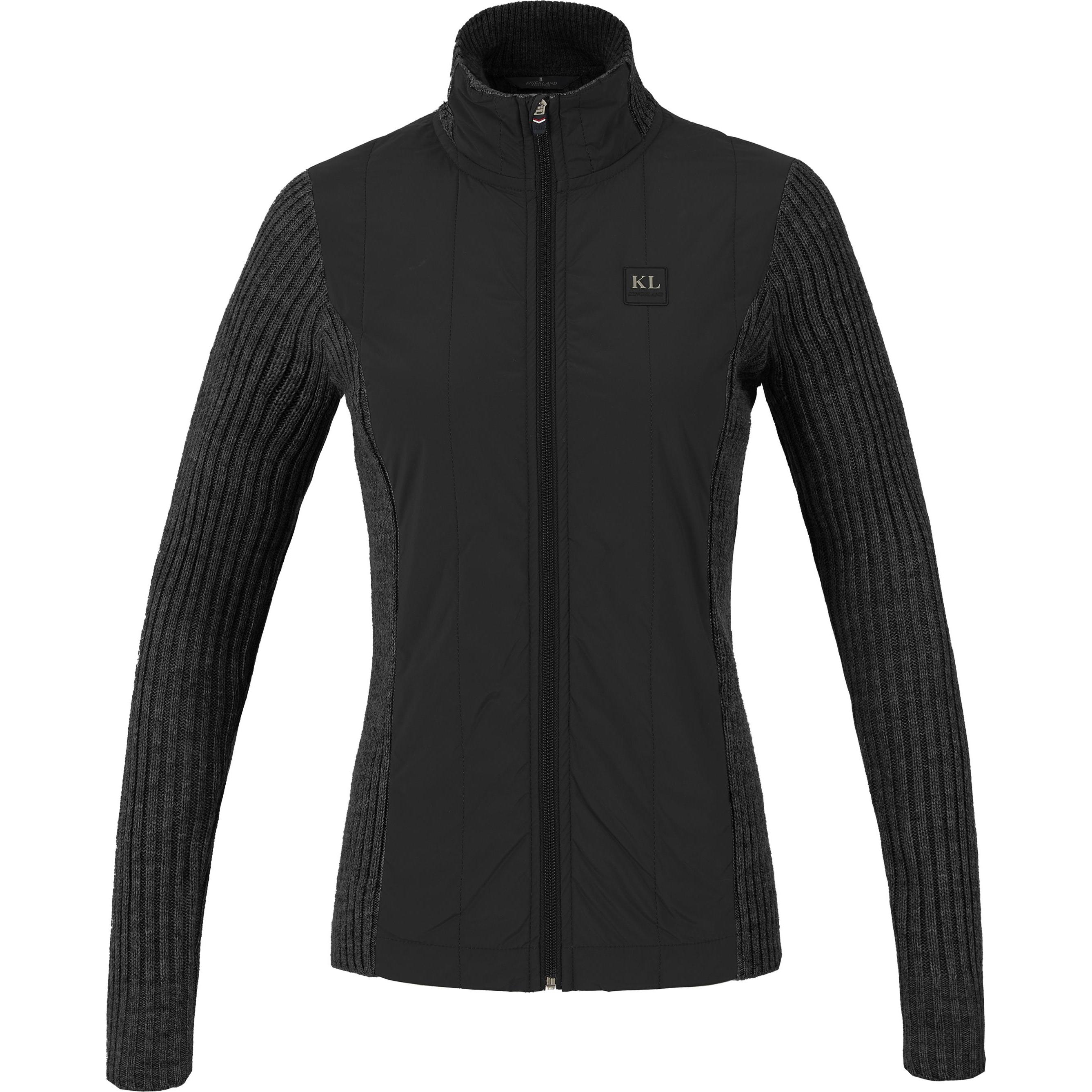 Thumbnail - Kingsland, Damen, Jacke, geposterte strickjacke vorne damen kingsand eee (L), Schwarz, L