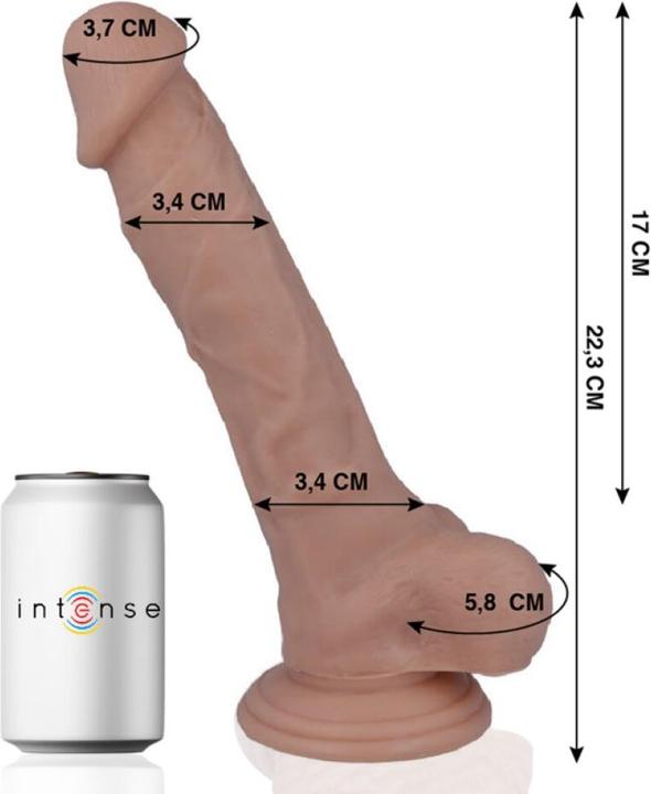 Actual product image Mr. Intense MR INTENSE 28 REALISTIC PENIS 22.3 -OR- 3.4CM