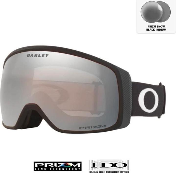 Actual product image Oakley Flight Tracker XM ski goggles Matte Black Prizm Snow Black Iridium