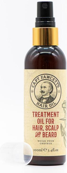 Image du produit Captain Fawcett Huile de Soin - Cheveux, Cuir Chevelu & Barbe (100 ml)