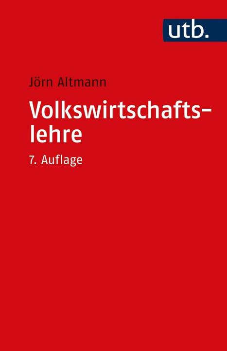 Produktbild Volkswirtschaftslehre (Deutsch, Jörn Altmann, 2009)