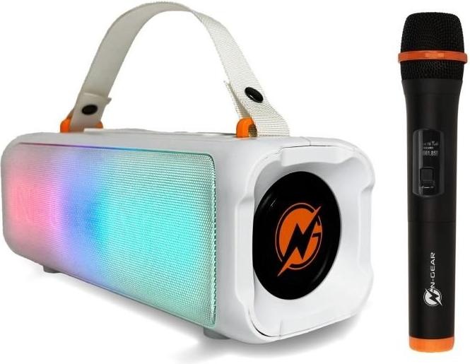 N-Gear Portable Speaker||BLAZOOKA 703 WHITE|White|Wireless|BLAZOOKA703WH