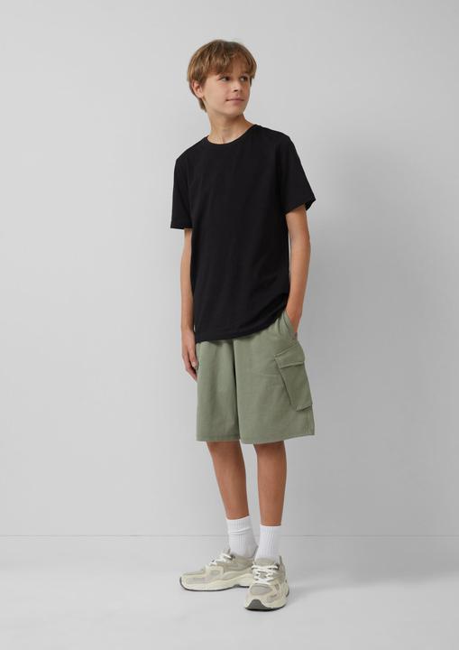 Produktbild S.Oliver T-Shirt T-Shirt aus Baumwolle mit Rückenprint (158, 164)