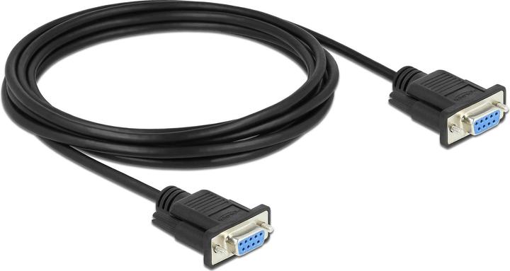 Produktbild Delock Anschlusskabel Nullmodem RS-232 DB9, (f-f) 3 m (3 m, Industriekabel)