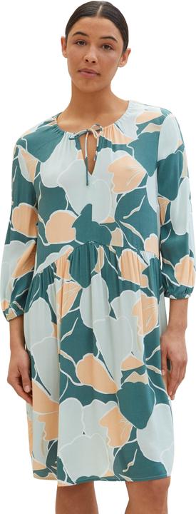 Produktbild Tom Tailor Tunika-Kleid mit Krawattendetail (40)