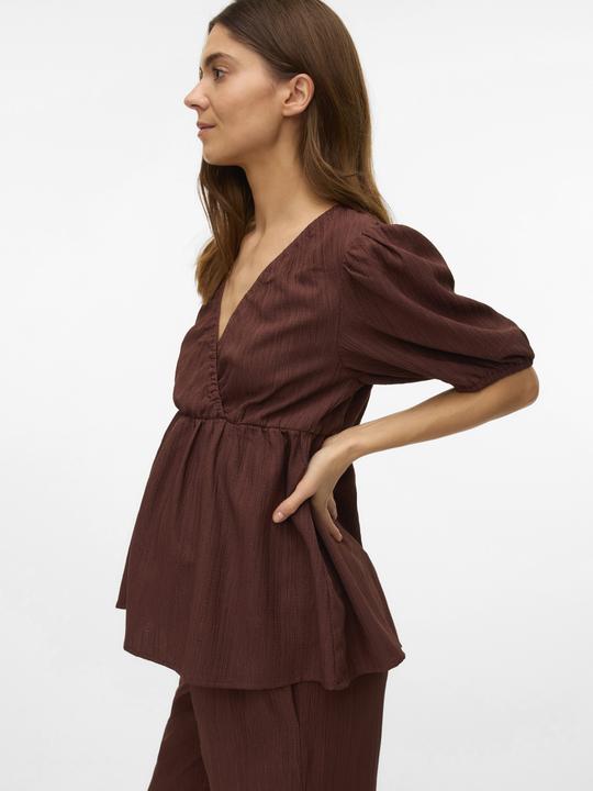 Produktbild Mamalicious Normal geschnitten Rundhals Top Bluse (S)