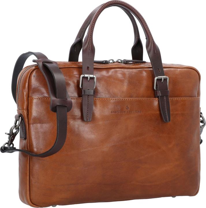 Actual product image Castelijn & Beerens & Beerens - Rien Laptoptas 15,6 + tablet RFID | natural - (17.32")