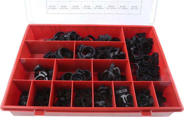 Produktbild RS PRO Kunstoff-Schlauchschellen Set