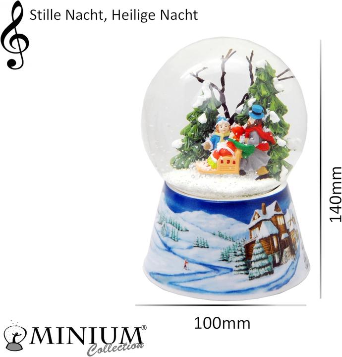Actual product image Minimum Collection Snow globe "Family winter walk"