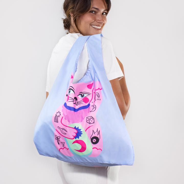 Actual product image Kind Bag Medium Bag AH Lucky Cat