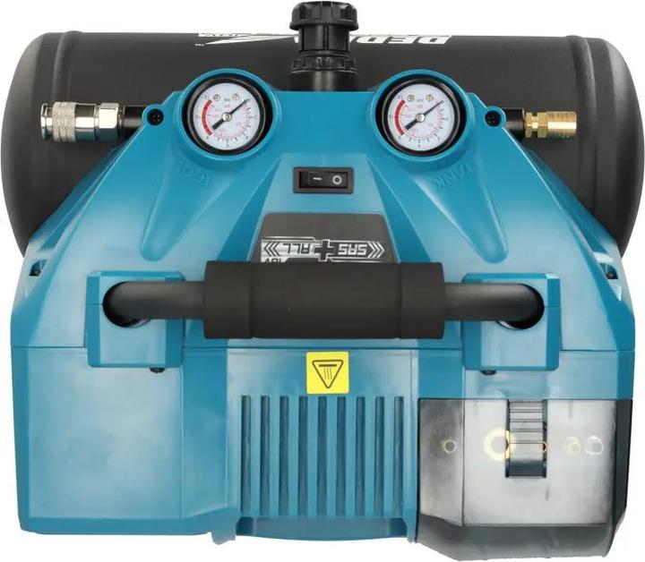 Actual product image Dedra Car compressor DED7077V 18V (8 bar, 6 l)