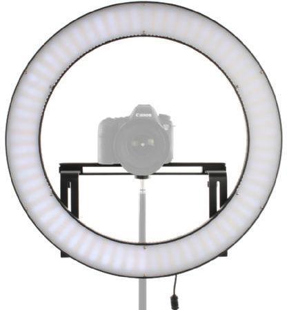 Productafbeelding Falcon Eyes Bi-Colour LED Ring Lamp Dimbaar DVR-512DVC op 230V (Ringlicht)