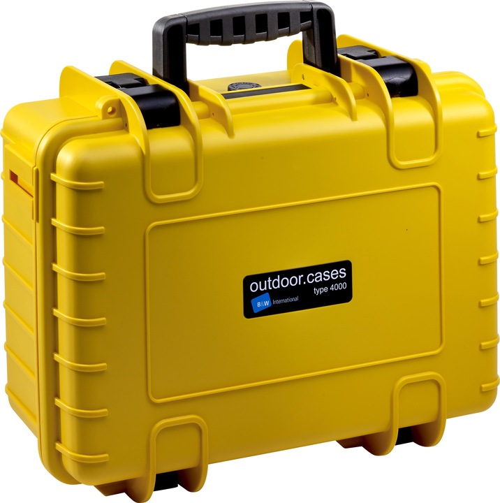 Actual product image B&W International Copter Case Type 4000 Y (Drone case, DJI Mavic Air 2)
