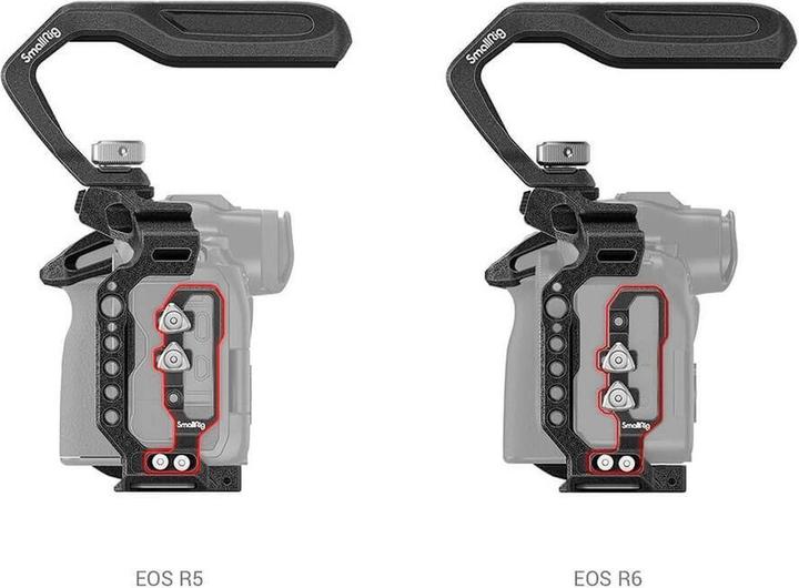 Image du produit SmallRig Kit Black Mamba pour Canon EOS R5/R6/R5 C 3234 (Cage)