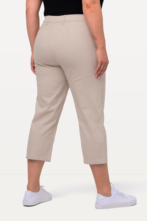 Produktbild Ulla Popken Hose Mony, wadenlang, Zipptaschen, Stretch (52)