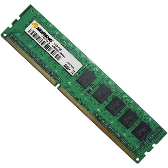 Mustang Memory 4GB DDR2-800 CL6 (256Mx8) PremiumLine (800 MHz, DDR2-RAM), Memoria RAM