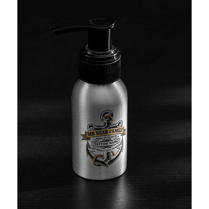 Produktbild Mr. Bear Family Tattoo Wash (50 ml, Flüssiges Shampoo)