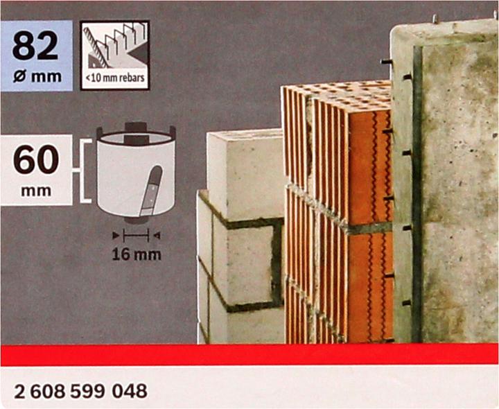 Produktbild Bosch Professional Best for Universal Steckdosen Bohrkrone M16 68mm + 82 mm (68, 82 mm)