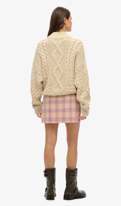 Produktbild Superdry Minirock mit Karomuster Damen (L)