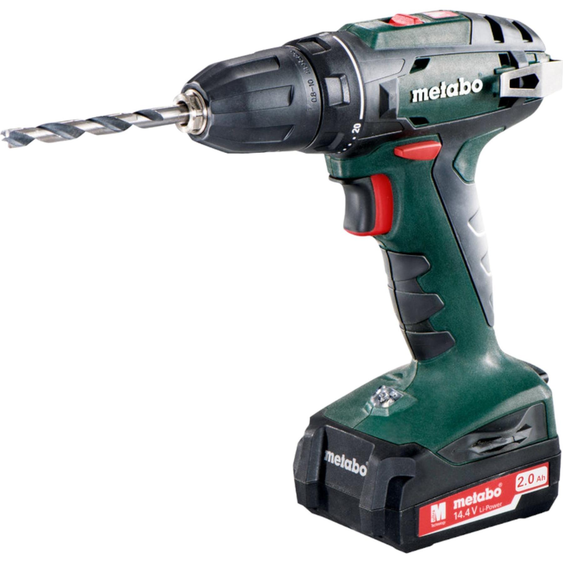 Metabo, Trapano + Avvitatore a batteria, BS 14.4