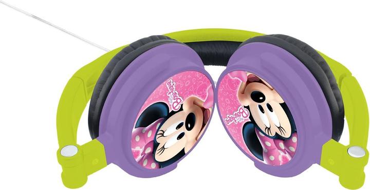 Produktbild Lexibook Disney Minnie Mouse Stereo Kopfhörer für Kinder, faltbar, kabelgebunden, mit Lautstärkebegrenzung