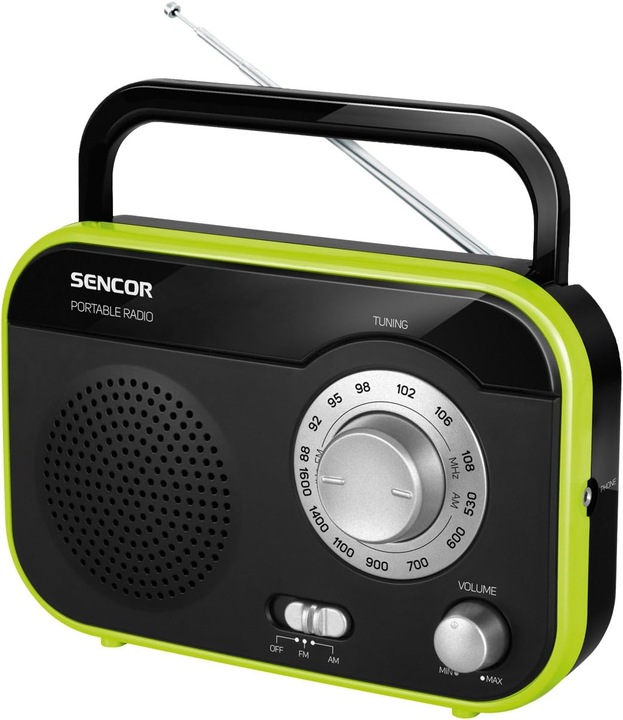 Actual product image Sencor SRD 210 BGN Radio Portable Analog (FM, AM)