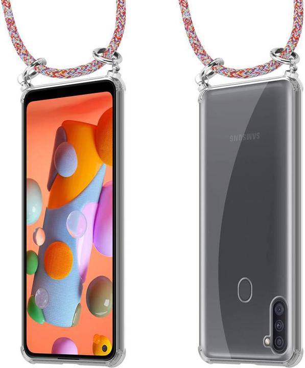 Produktbild Cadorabo TPU Handy Kette SILBER Cover