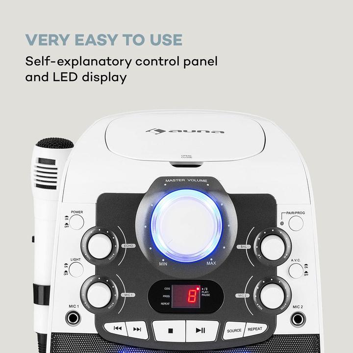 Produktbild Auna StarMaker 2.0 Karaoke-Anlage