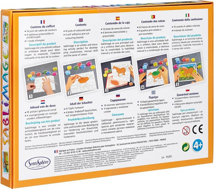 Actual product image Sentosphere Sandbilder Pferde