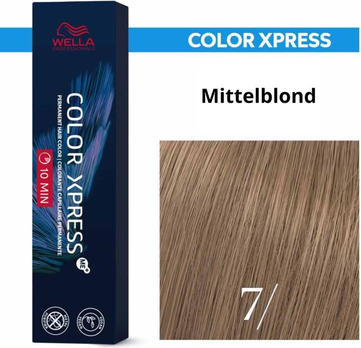 Produktbild Wella Color Xpress 7/ 60ml (7/ mittelblond)