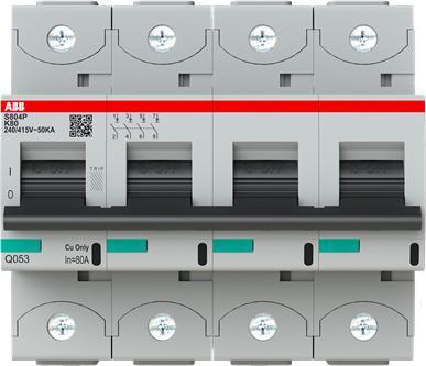 Actual product image ABB High-performance automatic circuit breaker