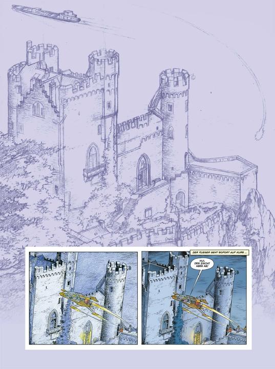 Actual product image Yoko Tsuno Sammelbände 10: Die Schwingen des Verderbens (German, Roger Leloup, 2023)