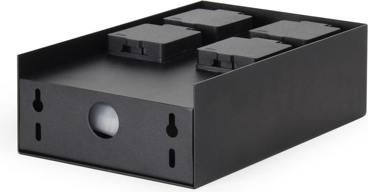 Produktbild Wiltec Gartensteckdose 4fach Aussensteckdose IP44 Steckdosensäule Steckdose