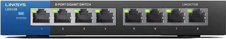 Actual product image Linksys Lgs108 (8 Ports)