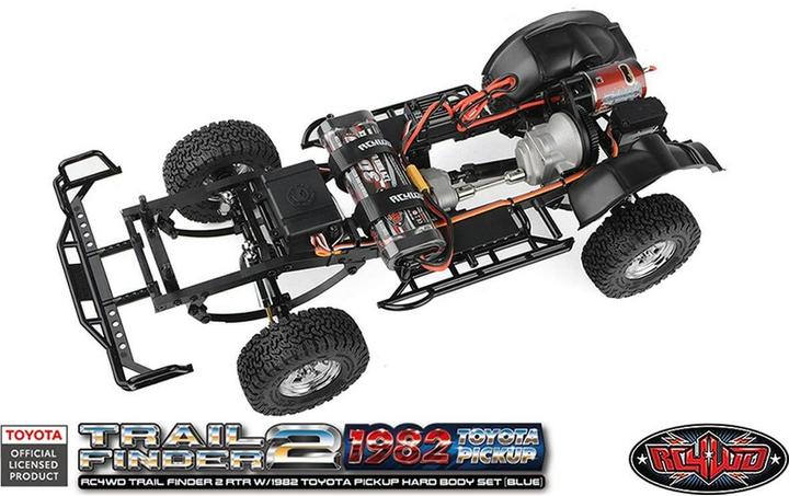 Produktbild Rc4Wd Scale Crawler Trail Finder 2 1982 Toyota, RTR, 1:10, Blau (RTR Ready-to-Run)
