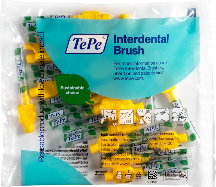 Actual product image TePe Interdentalbürsten Original ISO 4 (20 x, 0.70 mm)