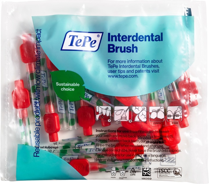 Actual product image TePe Interdental brushes Original ISO 2 (20 x, 0.50 mm)