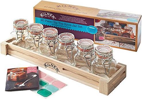 Kilner Einmachglas für Gewürze 20-teilig (20 Stk., 0.07 l)
