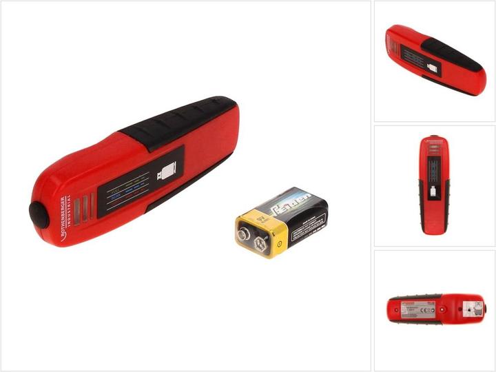 Rothenberger RoGasfüllstandmessgerät Gasfüllmessgerät ( 1500003369 ) + Batterie für 5 kg