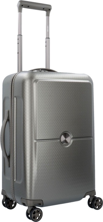 Delsey Turenne 4 Handbagage koffer 55 cm - Zilver (43 l, Handgepäck (bis 50l))