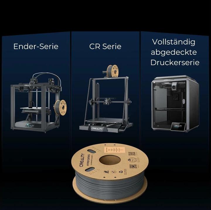 Immagine prodotto Creality Iper (ABS, 1.75 mm, 1000 g, Grigio)