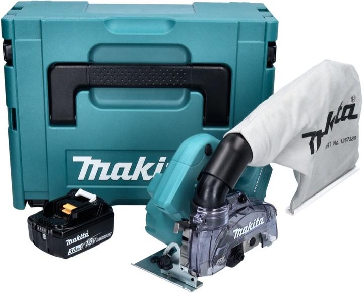 Immagine prodotto Makita Fresa diamantata a batteria DCC 500 F1J 18 V 125 mm brushless + 1x batteria ricaricabile 3.0 Ah + (Troncatrice)